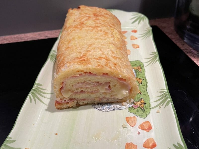 Cliquez pour zoomer ! Roulé de pommes de terre, jambon et reblochon Thermomix par severine_208