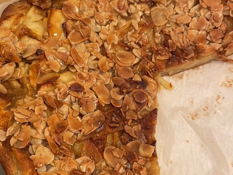 Cliquez pour zoomer ! Grimolle aux pommes et aux amandes Thermomix par clemlgd