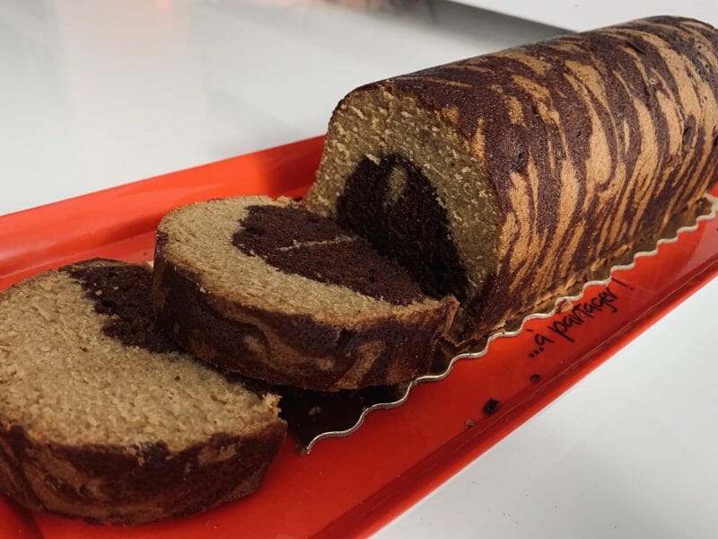 Cliquez pour zoomer ! Marbré au chocolat Thermomix par mandingue