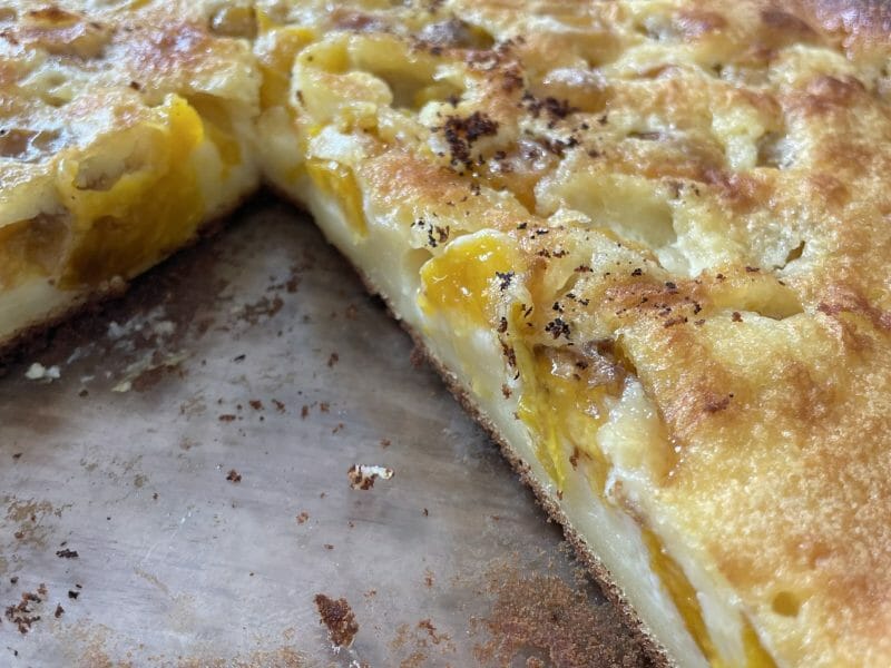 Cliquez pour zoomer ! Clafoutis aux mirabelles Thermomix par vanessamat