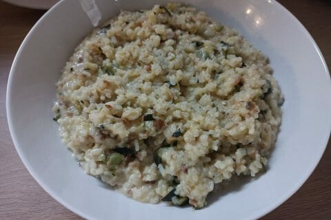 Cliquez pour zoomer ! Risotto champignons et courgettes Thermomix par lilytomamel