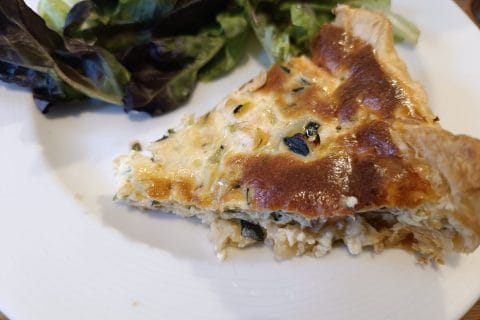 Cliquez pour zoomer ! Quiche saumon et courgettes Thermomix par lilytomamel