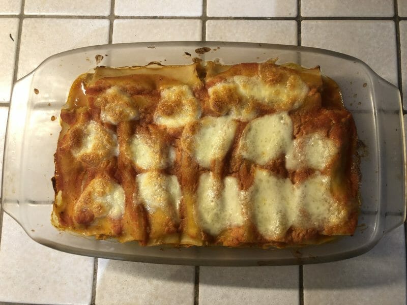 Cliquez pour zoomer ! Cannellonis farcis aux aubergines et courgettes Thermomix par margauxldt