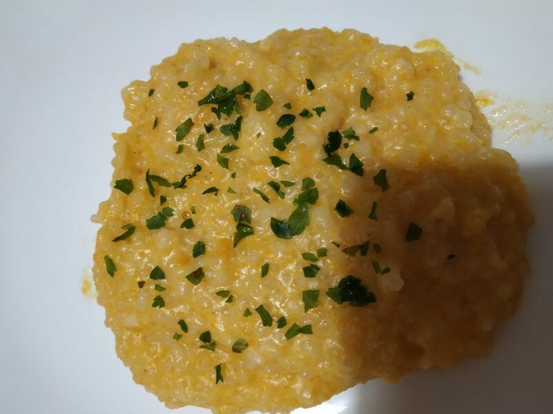 Cliquez pour zoomer ! Risotto butternut et chèvre frais Thermomix par alex83910