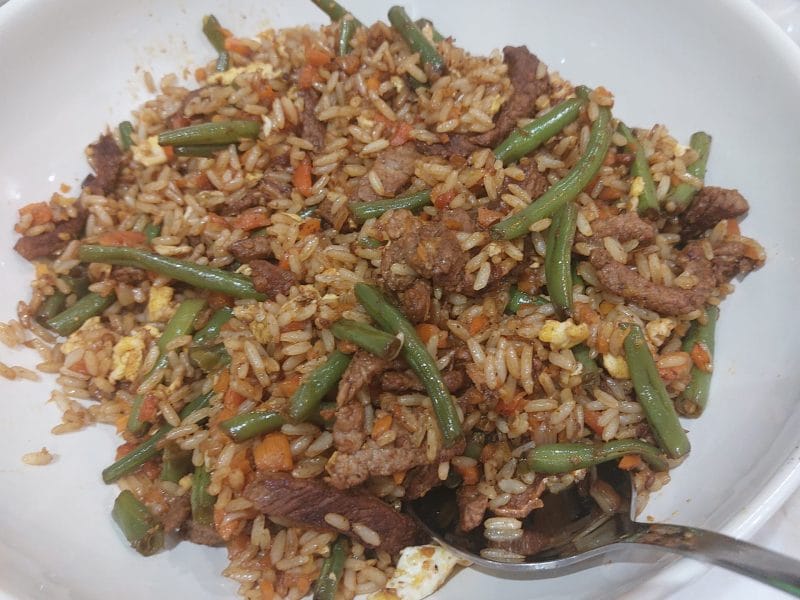 Cliquez pour zoomer ! Riz au boeuf à la chinoise Thermomix par chaymaexamie