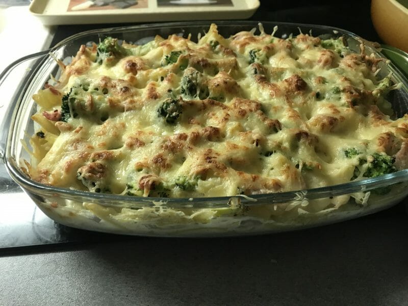 Cliquez pour zoomer ! Gratin de pâtes au brocoli Thermomix par lolita6172
