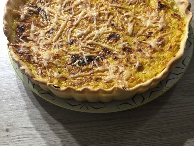 Cliquez pour zoomer ! Tarte courgettes et carottes Thermomix par solenne_15
