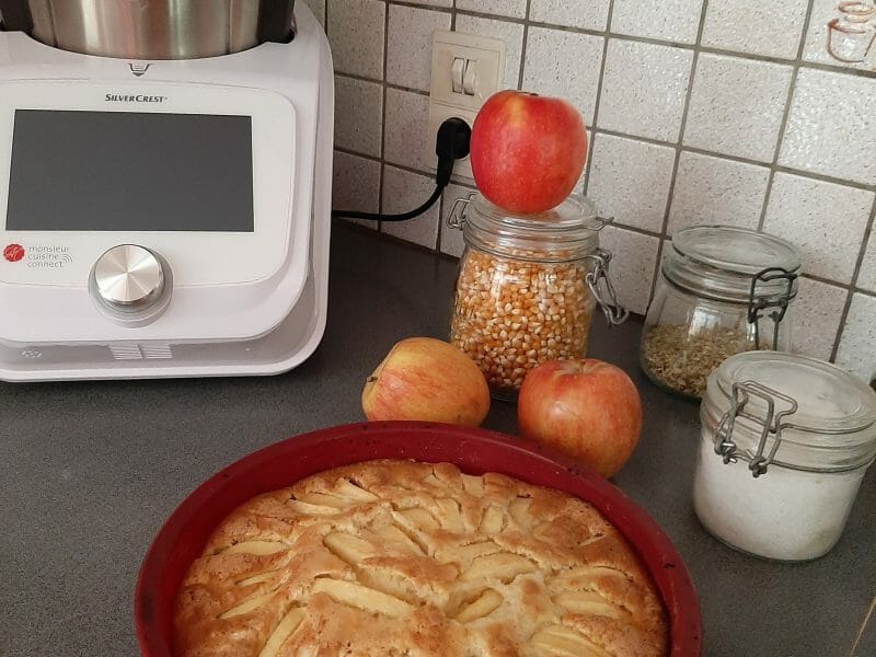 Cliquez pour zoomer ! Gâteau aux pommes et mascarpone Thermomix par christine_154