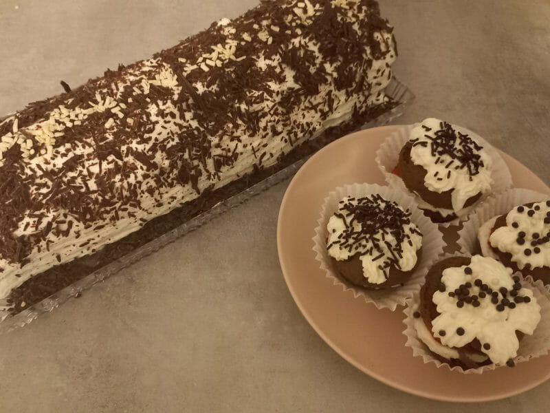 Cliquez pour zoomer ! Bûche forêt noire Thermomix par samra_1