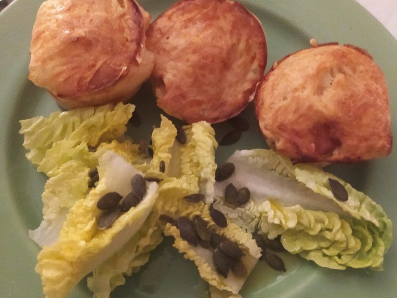 Cliquez pour zoomer ! Crêpes soufflées aux lardons Thermomix par lydiabentz