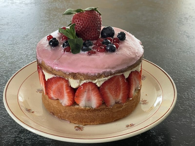 Cliquez pour zoomer ! Fraisier Thermomix par chassaing1591
