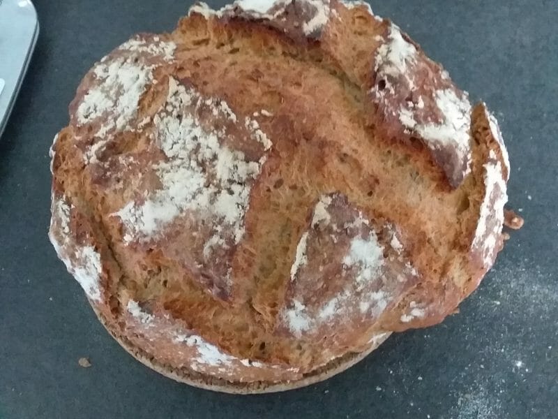 Cliquez pour zoomer ! Pain Cocotte Thermomix par jmrlm