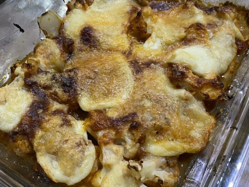 Cliquez pour zoomer ! Chou-fleur à la parmesane Thermomix par lydie28