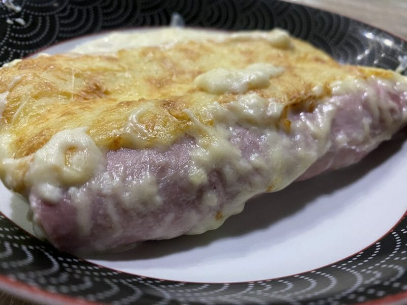 Gratin de poireau au jambon au Thermomix - Cookomix