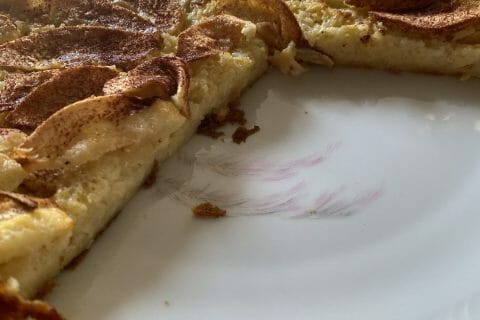 Cliquez pour zoomer ! Tarte aux pommes sans pâte Thermomix par lydie28