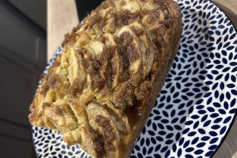 Cliquez pour zoomer ! Cake aux pommes à l’ancienne Thermomix par lydie28