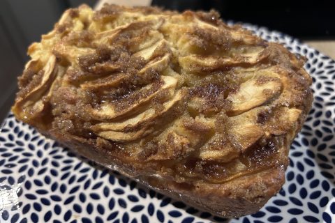 Cliquez pour zoomer ! Cake aux pommes à l’ancienne Thermomix par lydie28