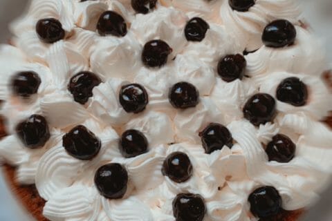 Cliquez pour zoomer ! Bûche forêt noire Thermomix par cecile-texier