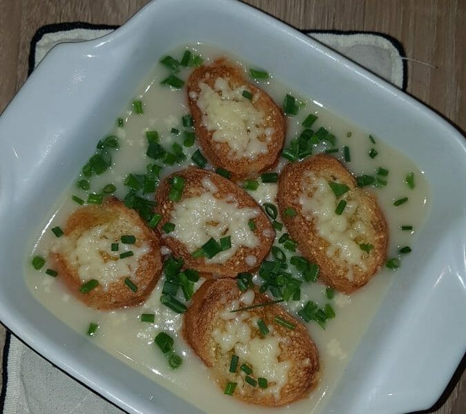 Cliquez pour zoomer ! Gratinée à l’oignon Thermomix par Aurélie Ronsin