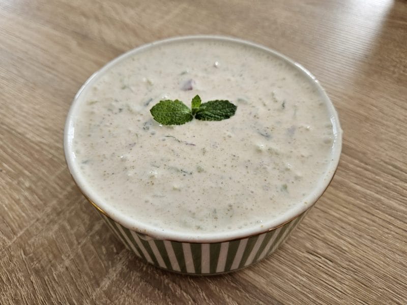 Cliquez pour zoomer ! Sauce Raïta Thermomix par Aurélie Ronsin