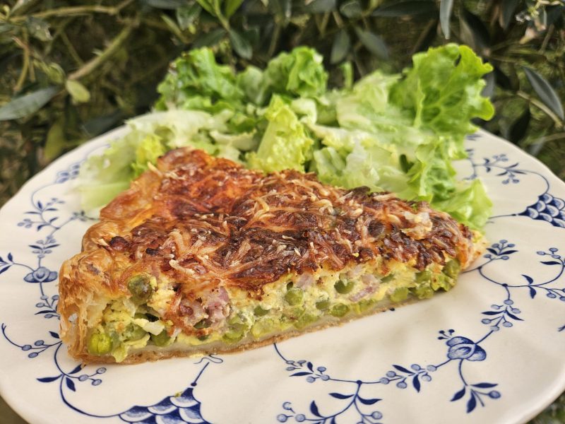 Cliquez pour zoomer ! Quiches petits pois et lardons Thermomix par Aurélie Ronsin