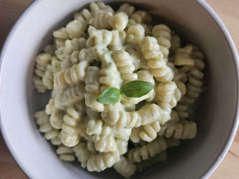 Cliquez pour zoomer ! Farfalle à la crème de courgettes Thermomix par emiliebenjamin