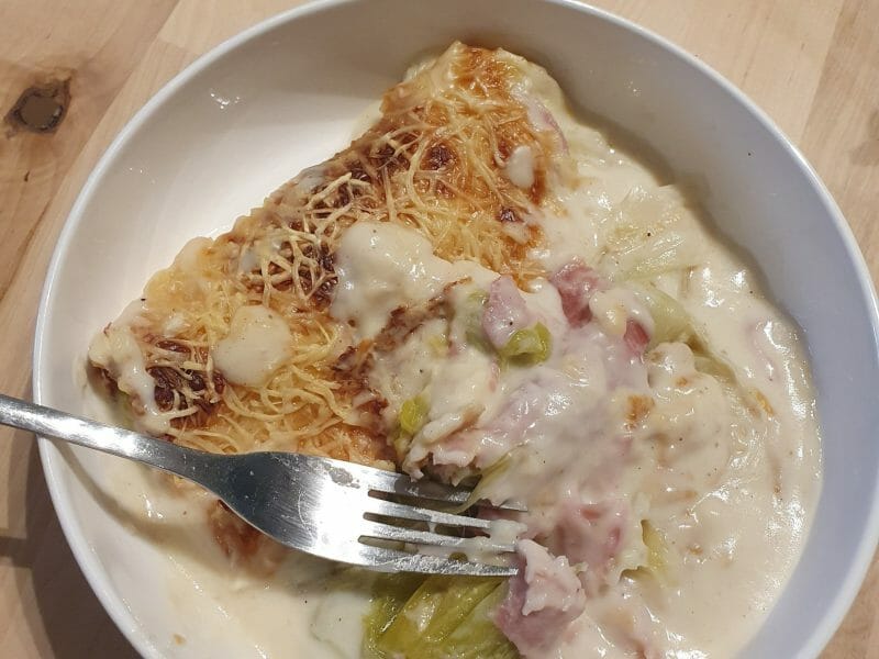 Cliquez pour zoomer ! Gratin de poireau au jambon Thermomix par emiliebenjamin