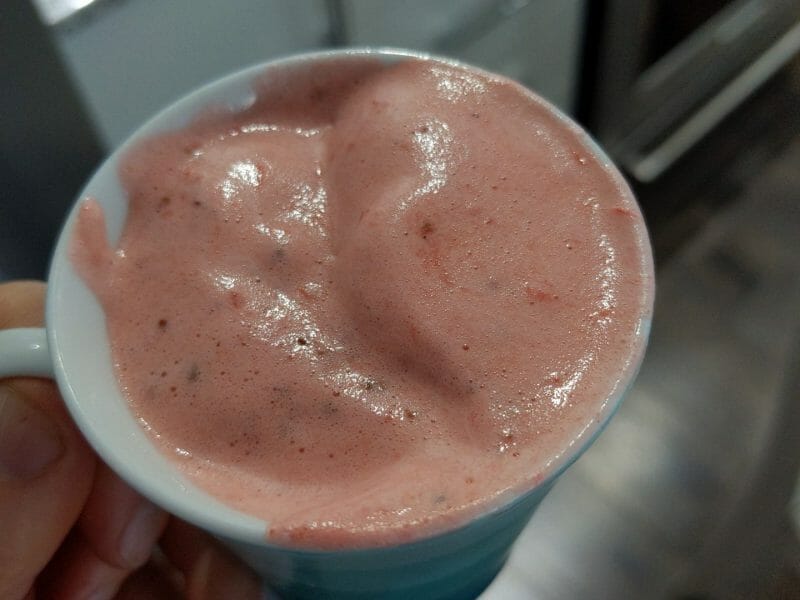 Cliquez pour zoomer ! Mousse de fraises Thermomix par caro5412