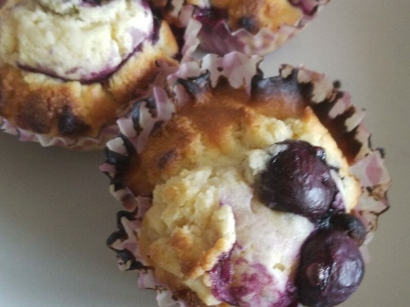 Cliquez pour zoomer ! Muffins aux myrtilles Thermomix par almarmed
