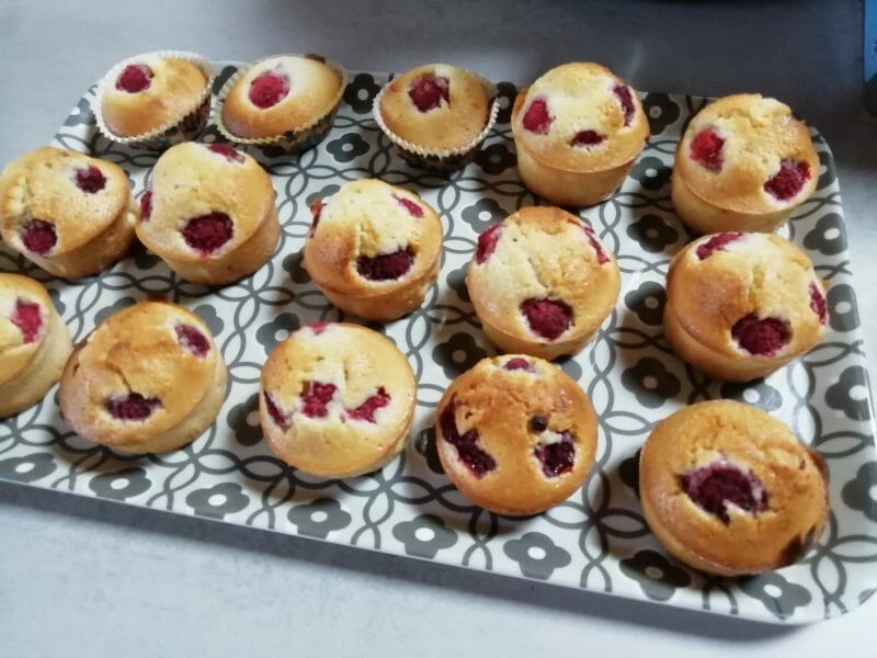 Cliquez pour zoomer ! Visitandines aux framboises Thermomix par Iago31600