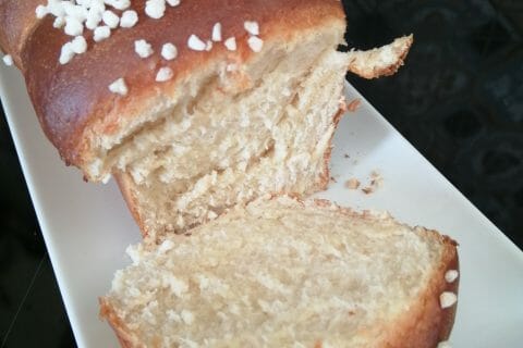 Cliquez pour zoomer ! Brioche sans beurre, sans oeufs Thermomix par emilie_561