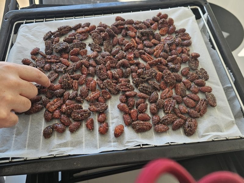 Cliquez pour zoomer ! Amandes grillées à la cannelle et au miel Thermomix par pru_dence