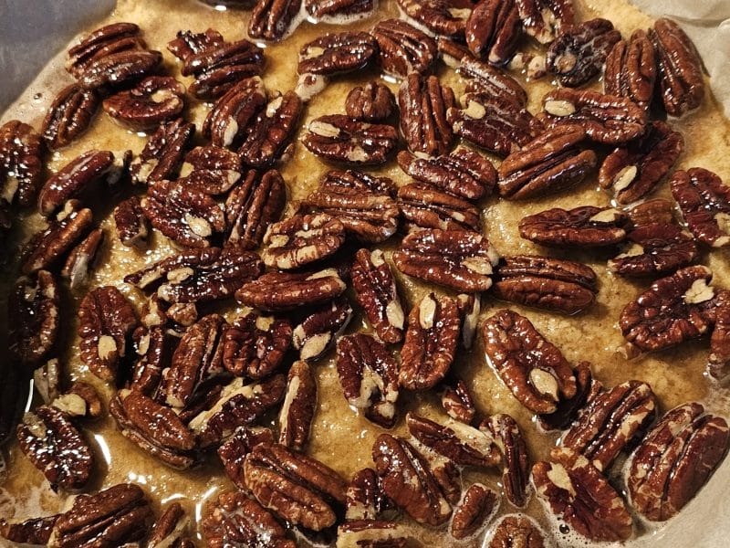 Cliquez pour zoomer ! Carrés pécan et sirop d’érable Thermomix par pru_dence