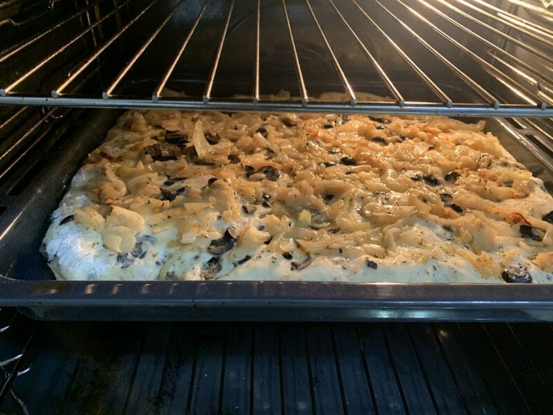 Cliquez pour zoomer ! Focaccia aux oignons Thermomix par Ophe28