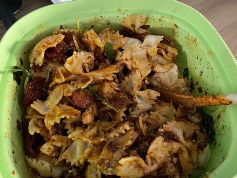 Cliquez pour zoomer ! Salade de pâtes méditerranéenne Thermomix par juliette_56