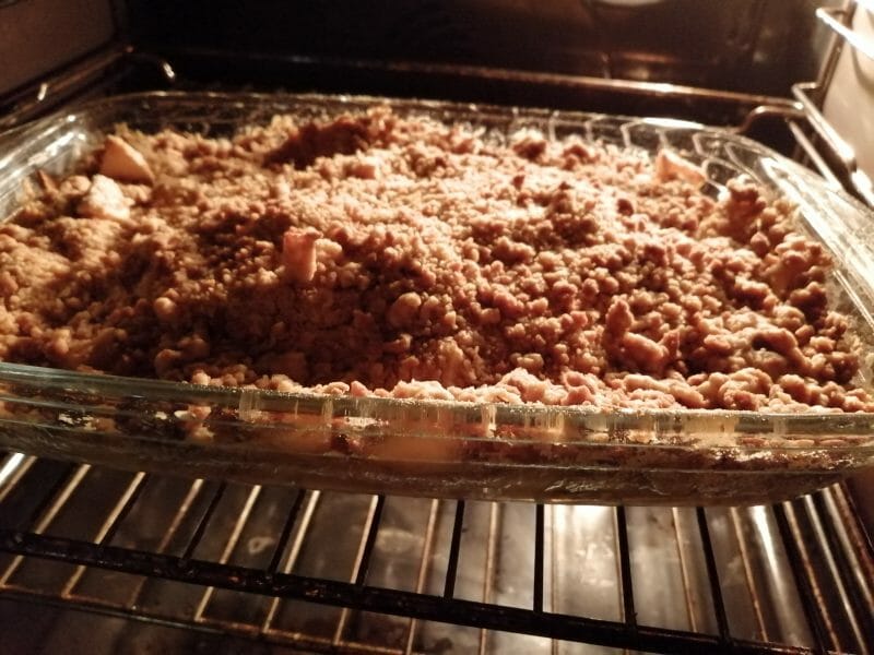 Cliquez pour zoomer ! Crumble pommes, poires et spéculoos Thermomix par manue_35