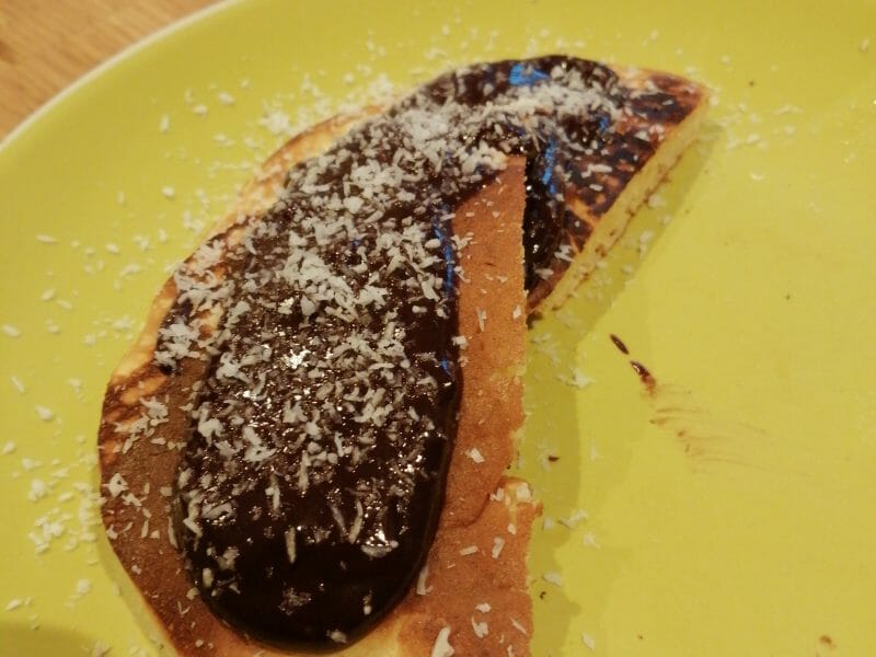 Cliquez pour zoomer ! Pancakes à la banane Thermomix par manue_35