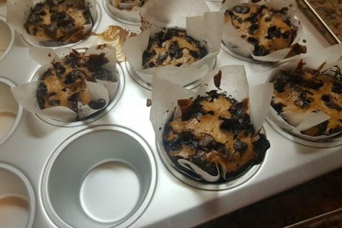 Cliquez pour zoomer ! Muffins aux pépites de chocolat Thermomix par minoucha24