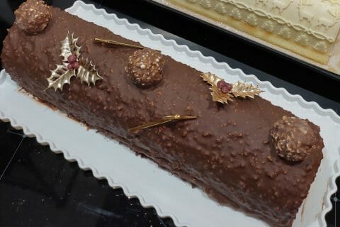 Cliquez pour zoomer ! Bûche Ferrero Rocher Thermomix par chris-13