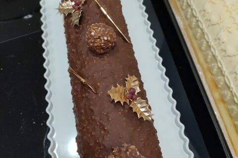 Cliquez pour zoomer ! Bûche Ferrero Rocher Thermomix par chris-13