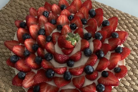 Cliquez pour zoomer ! Tarte aux fraises sans cuisson Thermomix par soshadow