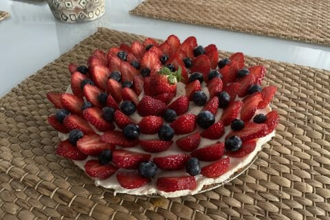 Cliquez pour zoomer ! Tarte aux fraises sans cuisson Thermomix par soshadow