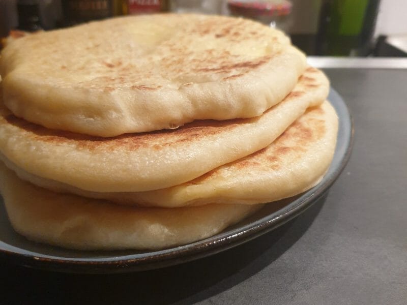 Cliquez pour zoomer ! Naans au fromage Thermomix par soshadow