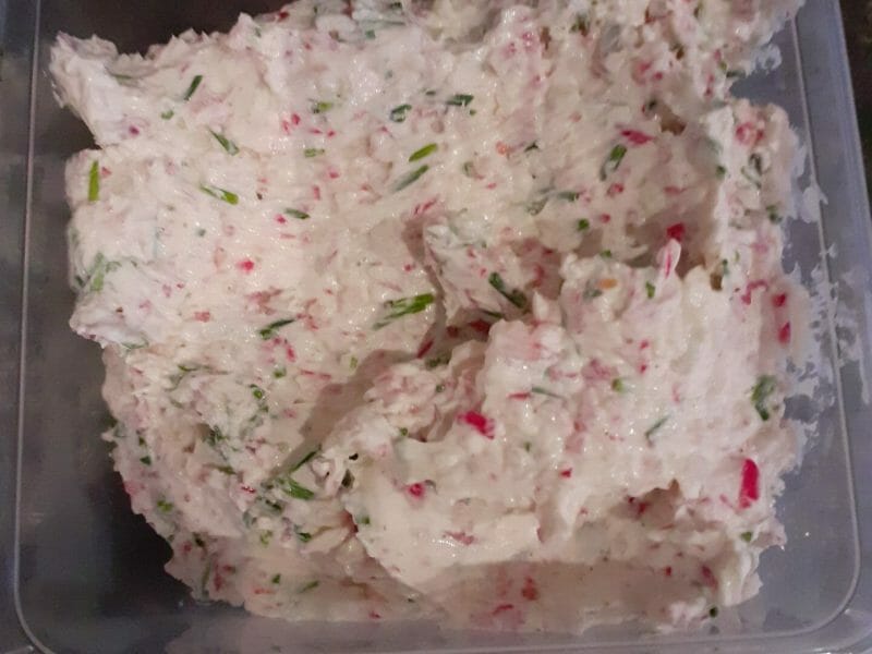 Cliquez pour zoomer ! Rillettes de radis roses au cheese cream Thermomix par maiyah57