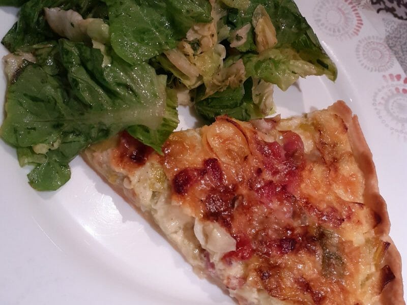 Cliquez pour zoomer ! Flamiche aux poireaux et gorgonzola Thermomix par maiyah57
