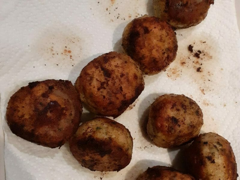 Cliquez pour zoomer ! Boulettes de poulet aux olives Thermomix par maiyah57