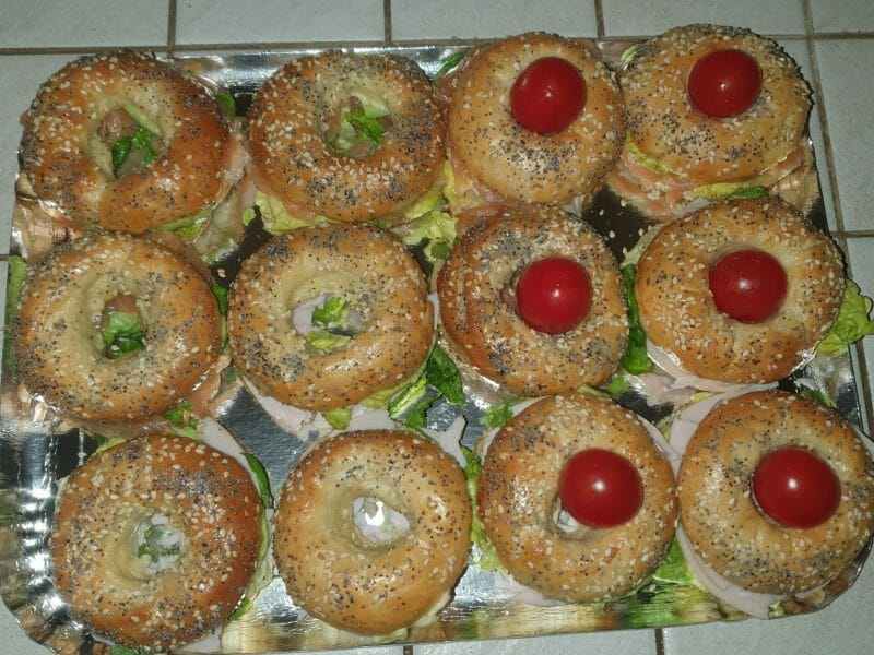Cliquez pour zoomer ! Bagels au saumon fumé Thermomix par lisafit