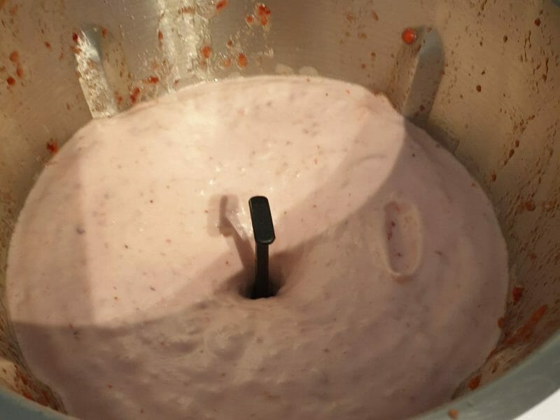 Cliquez pour zoomer ! Mousse de fraises Thermomix par Cc33