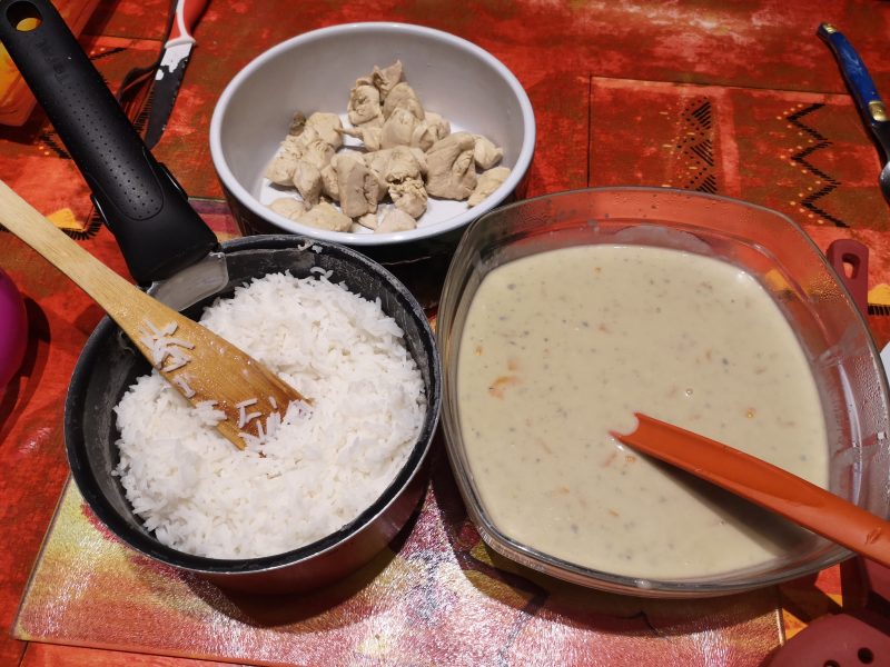 Cliquez pour zoomer ! Blanquette de dinde au bleu d’auvergne Thermomix par corinne_153