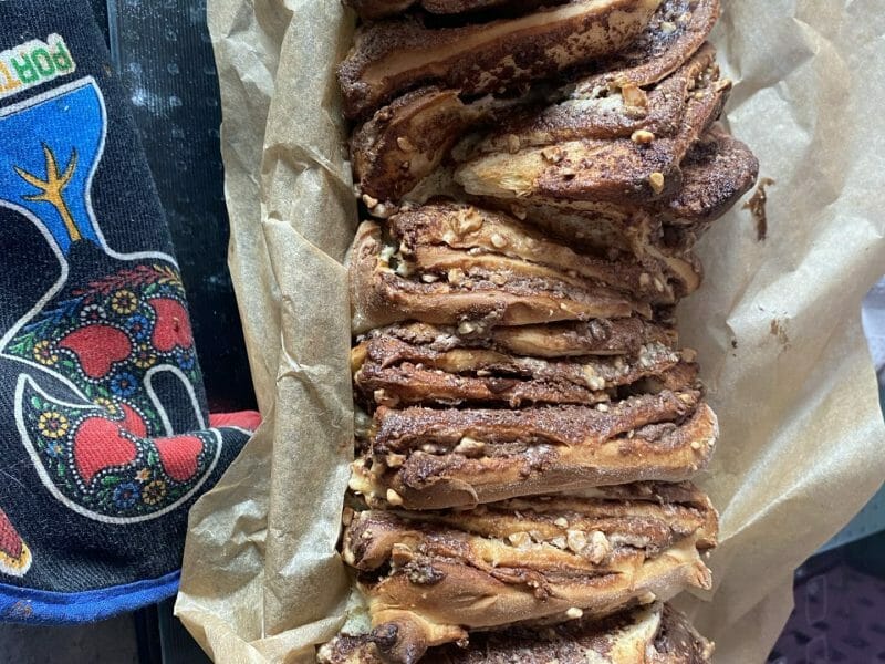 Cliquez pour zoomer ! Brioche à effeuiller à la cannelle Thermomix par chouquette-57